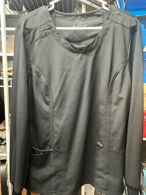 Cherokee Infinity Women’s Black Scrub Jacket